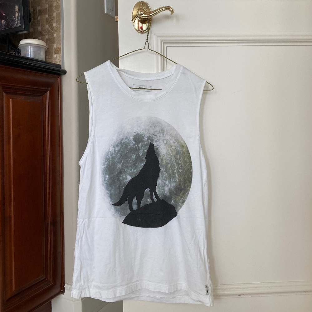 Diesel Wolf Muscle Tee